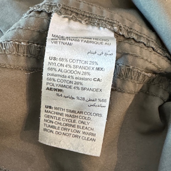 Chico’s Luxe Twill Utility Khaki Pants - Picture 7 of 16